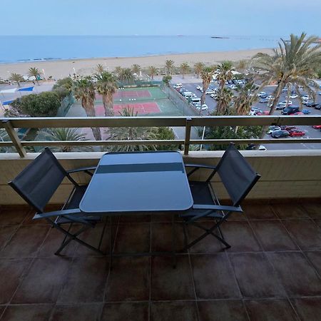 Vistas Espectaculares 1ª Linea Playa, Wifi, Ascensor Leilighet Sagunto Eksteriør bilde
