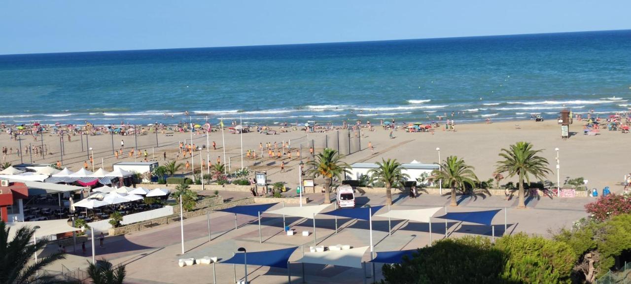 Vistas Espectaculares 1ª Linea Playa, Wifi, Ascensor Leilighet Sagunto Eksteriør bilde